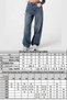 Vane's Buckle Detailed Loose Cut Wide Leg Comfortable Baggy Jean Jeans Loose Women's Trousers - 4