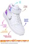 Hayka Hook-and-Loop Basketball Boys/Girls Kids Sneakers - 2