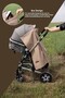 Multi-Purpose Baby Nursing Cover/Bib; Stroller, Baby Carriage Cover, Extra Large, Morbear Series - 2