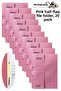 Half Cover Ring Binder Pink Cardboard 20 Pieces Cardboard Half Cover Encapsulated File A4 Size 24X32 cm Kla