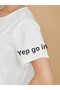 Keep Going Slogan Back Mesh Panel Top - 3