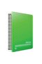 Eco Fresco A4 غطاء PP حلزوني 72 Yp دفتر ملاحظات مبطن