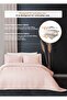 Ollie 100% Cotton Bedspread (Pique) Set Double Pompom Quilted Striped Daily Powder - 2