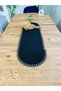 Jute, Wicker, Decorative Tablecloth, Runner 35X100 Cm, American Service, Coffee Table Cover, Bohemian Style - 4