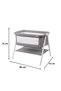 Co-sleeper bed, Hillary, Grey - 3
