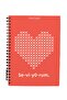 Gift - N058 A5 Design Spiral Notebook - I Love
