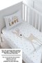 Baby Size (Without Sheets) Duvet Cover Set 100X150 cm - Iconic Series - Floral Horned Deer - 4