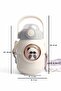 Thermal Water Bottle Hanging Rope Mini Space Capsule Insulated Bottle (Imported) - 2