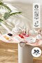 Florist 30 Pieces Porcelain Breakfast Serving Set for 6 Persons - 7