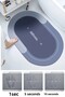 Rubber Based Anti-Slip, Fast Drying, Bathroom Sink Ablution Mat (RECTANGULAR) - 2