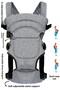Double-Way Baby Carrier Kangaroo Ergonomic Baby Carrier Kangaroo with Waist Support - 3