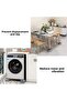 Gray 4-Piece White Goods Leg Stabilizer Sound Noise Prevention Furniture Legs Functional Design - 7