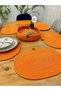 Jute Straw American Serving Oval Platter and Basket Set of 7 - 4