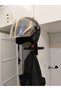 3D Printed Helmet, Phone, Wallet and Coat Hanger for Black Motorists - 4