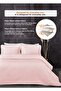 100% Cotton Single Quilted Bedspread (Pique) Set Judy Fiber Filled Striped Powder - 2