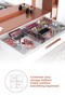 6-Piece In-Drawer - In-Cabinet Bathroom Makeup Jewelry Organizer - 3