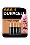 Type AAA Alkaline Batteries, pack of 4