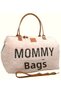 Mommy Bag Exclusive Powder Lamb Plush Set of 3 Baby Mother Baby Care and Women's Bag - 4