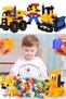 Tiktak Blocks 300 Pieces 6 Colors Educational and Snap-Together Toy Educational Tik Tak Blocks Toy Tiktak