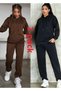 Unisex Hooded Sweatshirt and Sweatpants Set by Daxis Sportwear Company