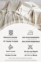 Seating Fringed Sofa Cover 100% Cotton 115X200Cm Ecru - 5
