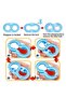 Crazy Bells Mini 88 Trackball Hand Eye and Skill Coordination Toy Set of 3 - 4