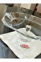 Busayhome Nude Reflection Series Glass Crystal Footed Serving Plate, Presentation Dish, Presentation Plate 32x9.6 Cm - 4