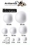 Styrofoam Foam Ball 3 cm 50 Pcs Foam Ball Sphere Balls Round Styrofoam Foam Ball School Experiment Hobby Sana