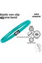 Elastic Silicone Hair Clip Non-Slip Sports Hair Band Clip Water Green Wildflex Five-Piece Set - 5