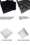 Black Diamond Leather 15-Piece Glass Watch Box St15-69 - 4