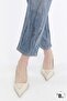 Women Brush Stone Mom Jeans - 5