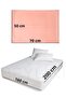 Elastic Bed Sheet Set with Pillowcases Cover Cotton Durable Tear-Resistant Single Double Size - 6