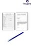 10 Pieces of Rental Agreement 10 Pieces of Eviction Notice 1 Piece of Ballpoint Pen Rental Contract Paper Housing
