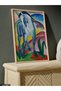 Noble Horse Illustration One Piece Wooden Framed Painting - 3