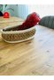 Wicker, Jute, Basket, In-Cabinet, Organizer, Storage Basket, Bread Basket, 30X20X10 - 3