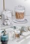 4-Piece Makeup and Jewelry Organizer Cosmetic Product and Cotton Organizer Makeup Products Jar - 6