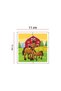 Wooden 4 Piece Puzzle My Baby's First Pazlı (Horse Family) - 4