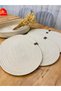 Jute Straw American Serving Oval Platter and Basket Set of 5 - 5