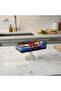 Crystal Decor Baton Presentation Bowl / Cookie Bowl 24cm