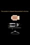 10 Pcs Household 44 cm Coated Plastic Coat Hanger Buluz Hanger Clothes Hanger Clothing Hanger - 6