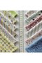 60 Pieces 20X20 cm 100% Cotton Eco Satin Patchwork Fabric Set – Vintage Floral Pattern - 7