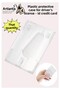 Transparent Card Case Id Driver's License Credit Card Protector 6 Pieces Pvc Plastic Card Protection Container