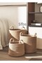 3-Piece Set Jute, Flower Pot, Basket, Organizer, Scandinavian Basket, Bohemian Style Basket, Modern Basket
