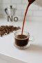 6-Piece Glass Coffee Cup Set – Modern Espresso and Turkish Coffee Cups with Handles - Set of 6 Cups - 3