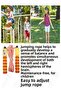 Jump Rope Adjustable with Counter 4 Pieces Jump Rope with Adjustable Indicator Home Fitness Rope with Sponge Handle - 3