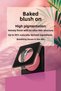 Baked Blush-On High-Pigment, Natural Shimmer Baked Blush - 2