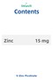 V-zinc picolinate immune, hair, skin and nail support with zinc picolinate 30 capsules | vegan - 2