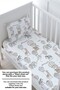 Baby Size (Without Sheets) Duvet Cover Set 100X150 cm - Pureline Series - Dreamland Safari - 3