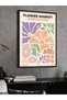 Flower Market Barcelona One Piece Black Wooden Framed Painting - 3