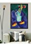 Ernst Ludwing Kirchner Flowers and Plate One Piece Black Wooden Framed Painting